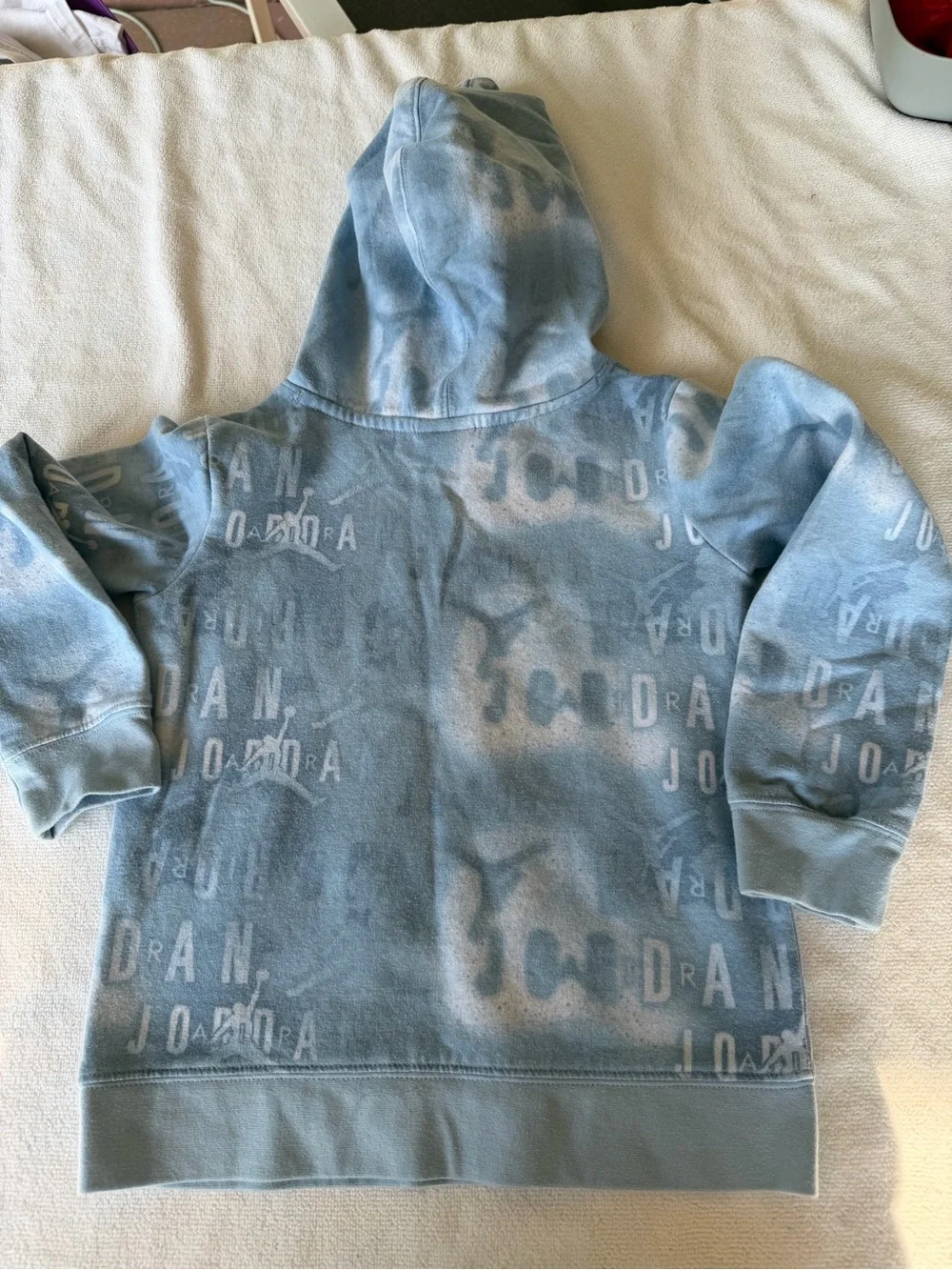 Jordan Light Blue Tie-Dye Hoodie & Joggers Set 6